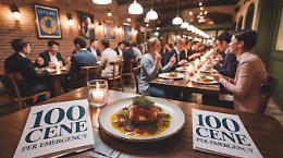 100 Cene per la solidariet&agrave;: l&rsquo;11 marzo una serata che unisce il gusto e l'umanit&agrave;