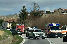 Scontro tra due auto lungo la Provinciale tra Dogliani e Farigliano 