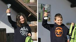 Egle e Leonardo, un sogno in due: da compagni di banco alle finali nazionali di sci