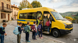 Il Comune compra un nuovo scuolabus: gestir&agrave; "in proprio" il trasporto alunni