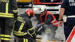 Camioncino trancia una tubatura del gas, intervengono i soccorsi