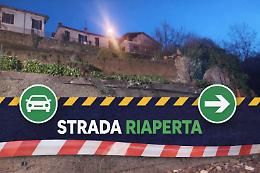 Riaperta la Provinciale: traffico a senso unico alternato dopo la frana
