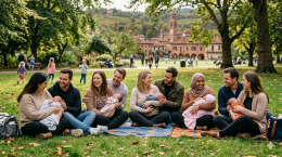 Nella "Giornata della gentilezza", la comunit&agrave; accoglie i nuovi nati del paese