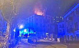 Fiamme in un residence a Frabosa Soprana, intervento dei Vigili del fuoco