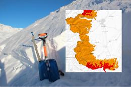 Altissimo rischio valanghe: si raccomanda massima attenzione 