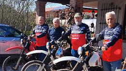 I tre storici fondatori tornano nel Moto club dove tutto era iniziato, 50 anni dopo 