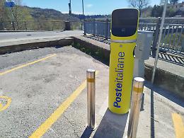 Nuova colonnina di ricarica per le auto elettriche in paese, a fianco della Fondovalle
