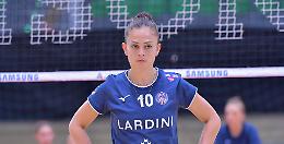 Le giovani pallavoliste del paese a tu per tu con la campionessa del mondo Paola Cardullo