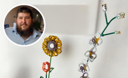 Il ferro non &egrave; mai stato cos&igrave; leggero: pezzi duri e freddi diventano morbidi fiori colorati