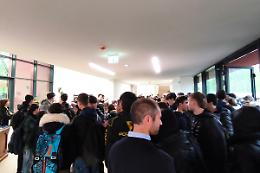 Un  "primo giorno di scuola"... ad aprile: nel nuovo istituto