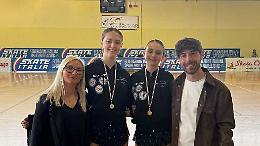 Quattro vittorie su quattro, i pattinatori d'oro di Dogliani