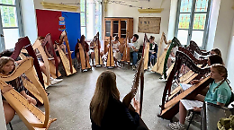 L&rsquo;arpa celtica conquista Peveragno: festival in crescita e sempre pi&ugrave; internazionale
