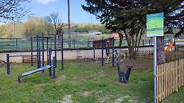 Il parco comunale si rinnova: arrivano i nuovi impianti di cardiofitness
