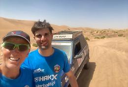 Dalle Langhe al deserto: l'impresa di Mauro e Andrea, al 5&deg; posto nel rally delle "Panda"