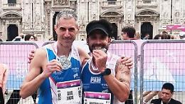 A 46 anni corre la maratona in poco pi&ugrave; di 2 ore e mezza: Silvio Paluzzi show a Milano