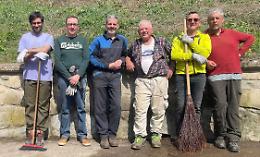 Una giornata di lavori sul territorio per amministratori e cantoniere