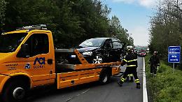 Tre auto coinvolte in un incidente sulla Fondovalle