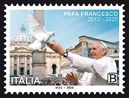 Un francobollo per Papa Francesco: l&rsquo;Italia celebra il Pontefice della pace