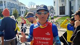 Sotto le 3 ore nella maratona pi&ugrave; antica al mondo, l'impresa dal paese della zucca a Boston