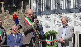 &laquo;Il 25 aprile ha restituito la libert&agrave; e la dignit&agrave; al nostro Paese&raquo;. Si restaurer&agrave; il monumento allo &ldquo;scalone&rdquo;