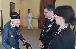 I Carabinieri festeggiano i 108 anni del Maresciallo Capo Renato Quaglia