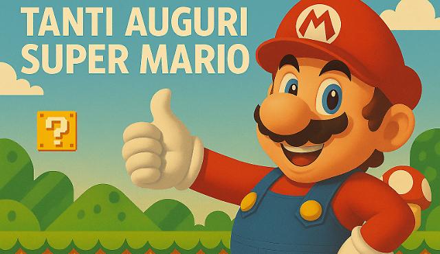 Super Mario compie 40 anni: una super festa per gli amanti del retrogaming