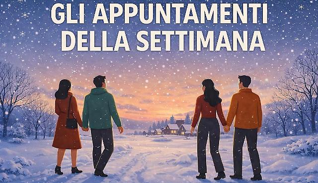 Tutti gli appuntamenti della settimana