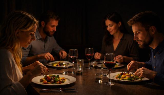 Chiudi gli occhi, apri il cuore: una cena al buio per capire davvero la cecit&agrave;