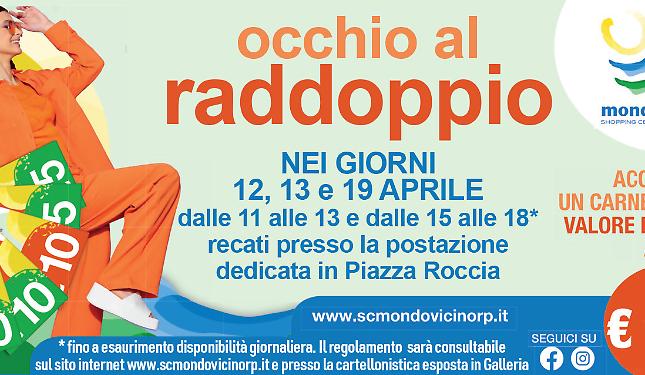 Mondovicino shopping occhio raddoppio