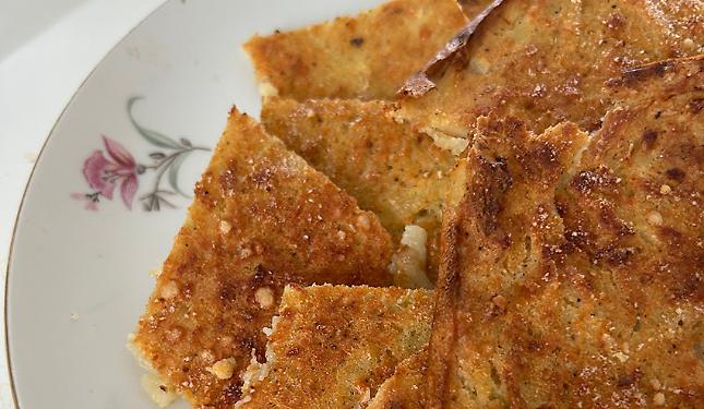 Schiacciata patate e cipolle