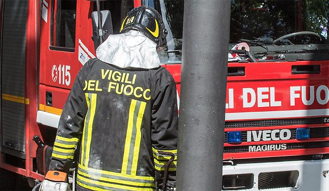 Incendio al tetto con l'impianto fotovoltaico