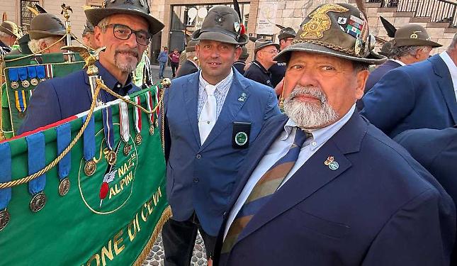 Gli Alpini di Ceva alla grande festa per i 106 anni dell'ANA