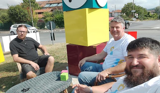 Una rotonda... che in realtà è quadrata (circa!)