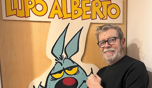 Il “papà” di Lupo Alberto a Mondovì per parlare di.... bocce quadrate!