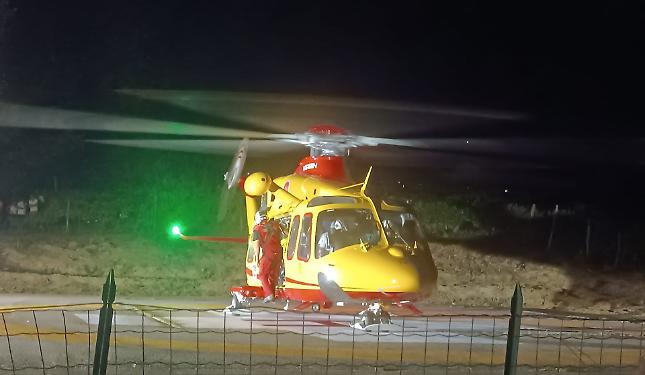 Una nuova pista per l'elisoccorso in notturna