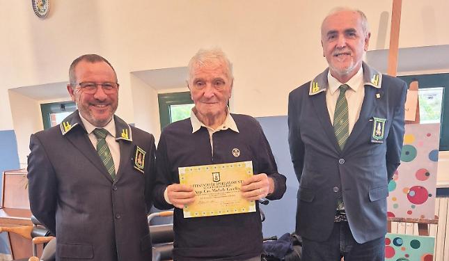 L’Ass. Nazionale Finanzieri d’Italia di Mondovì ha festeggiato i 97 anni del suo fondatore