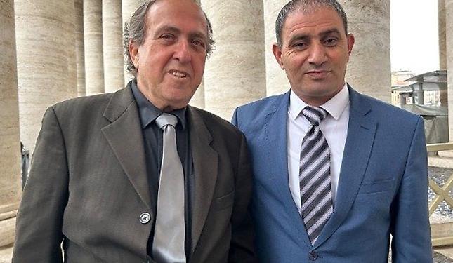 due padri israeliano palestinese