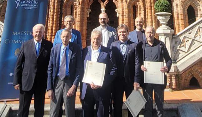 Una vita dedicata al commercio: i premiati monregalesi