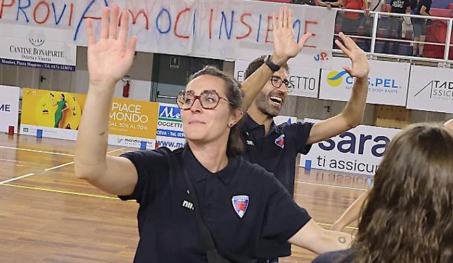 Esordio in B1 conto Palau, capitan Aliberti: "Ottime sensazioni, siamo pronte"