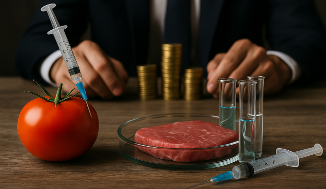 Cibo artificiale, nuova frontiera del potere? «Il rischio è che il nostro piatto finisca nelle mani degli oligarchi»