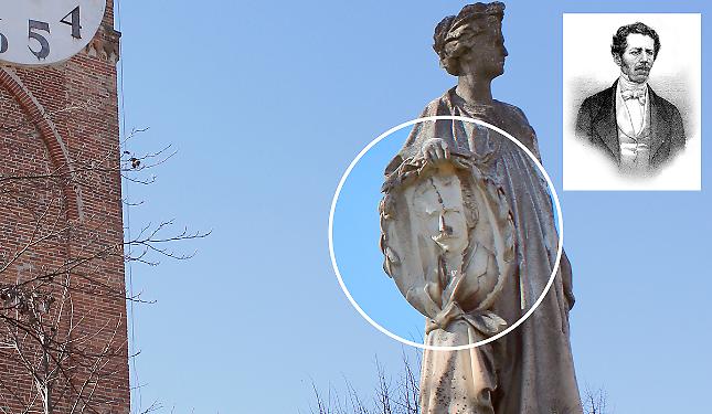 Quel volto sulla statua: «È l'uomo che rigenerò la nostra agricoltura»