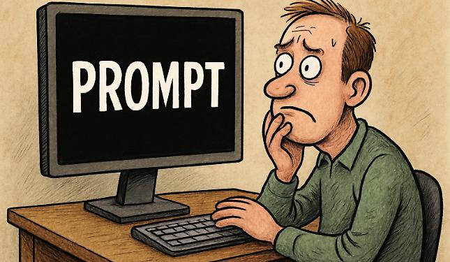 Il ritorno del “prompt”: dalle schermate nere dell’MS-DOS all’era dell’intelligenza artificiale