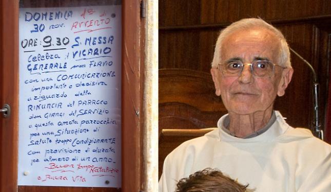 Cambio in Parrocchia a Roburent: don Giangi Olivero lascia. Domenica l'annuncio del vicario