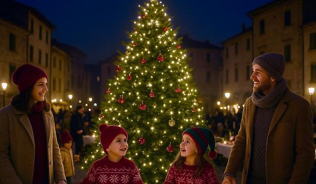 La magia del Natale illumina Monasterolo Casotto
