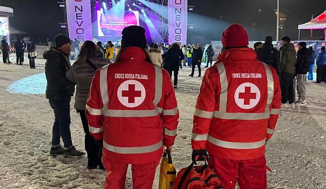 Volontari della Croce Rossa ancora una volta a supporto degli eventi