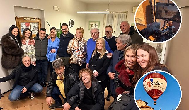 Finite le riprese del film di Eva Henger: e ci sono anche le mongolfiere