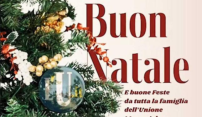 BUON NATALE dalla grande famiglia de "L'Unione"