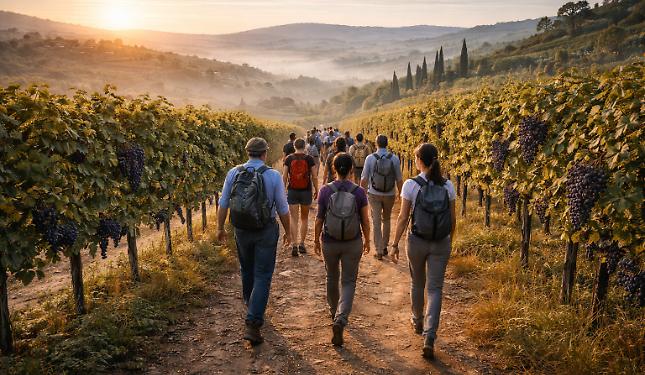 Trekking il 1&ordm; gennaio sui sentieri delle Langhe: natura, storie e pranzo finale