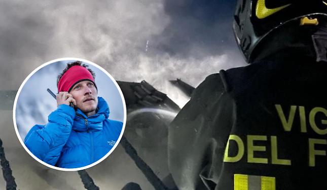 Casa in montagna distrutta nel rogo, salvi i genitori dell'alpinista G&ouml;ttler