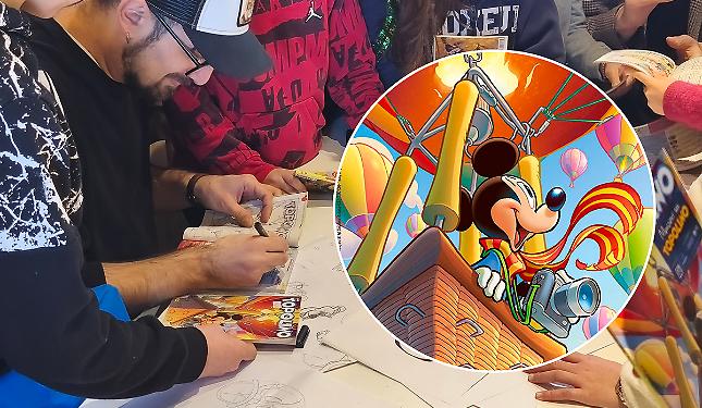 Tutti pazzi per quel Topo in mongolfiera